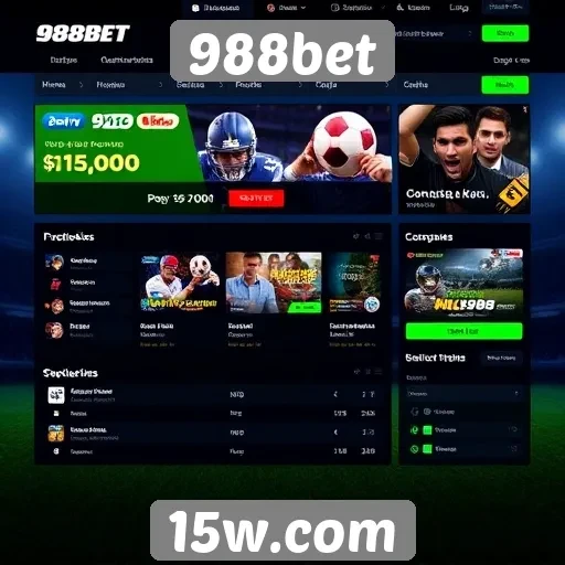 Análise das funcionalidades do site 988bet